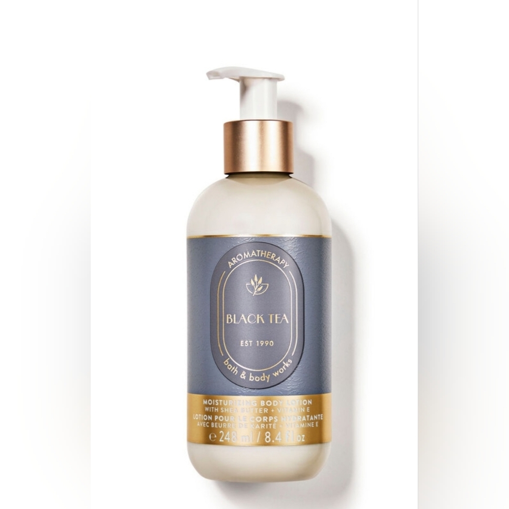 BBW Aromatherapy Black Tea Lotion 8oz